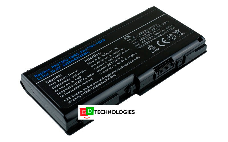 TOSHIBA QOSMIO X500 10.8V 5200MAH/56WH REPLACEMENT BATTERY