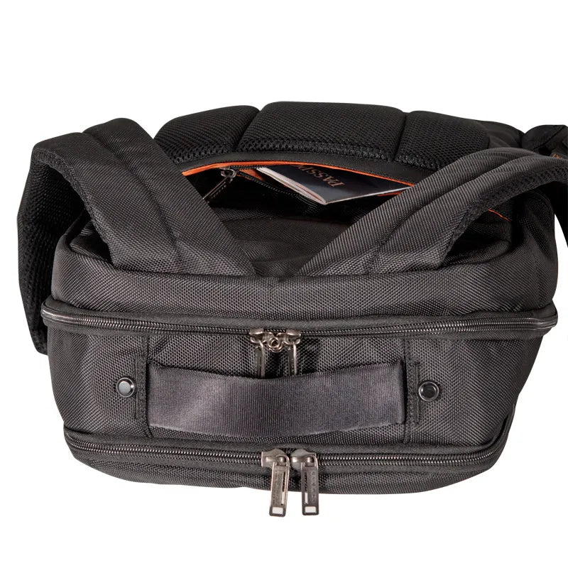 EVERKI STUDIO BACKPACK | Fits up to 14.1 inch laptops | Slim profile | Hidden stash pocket | Trolley handle pass-through