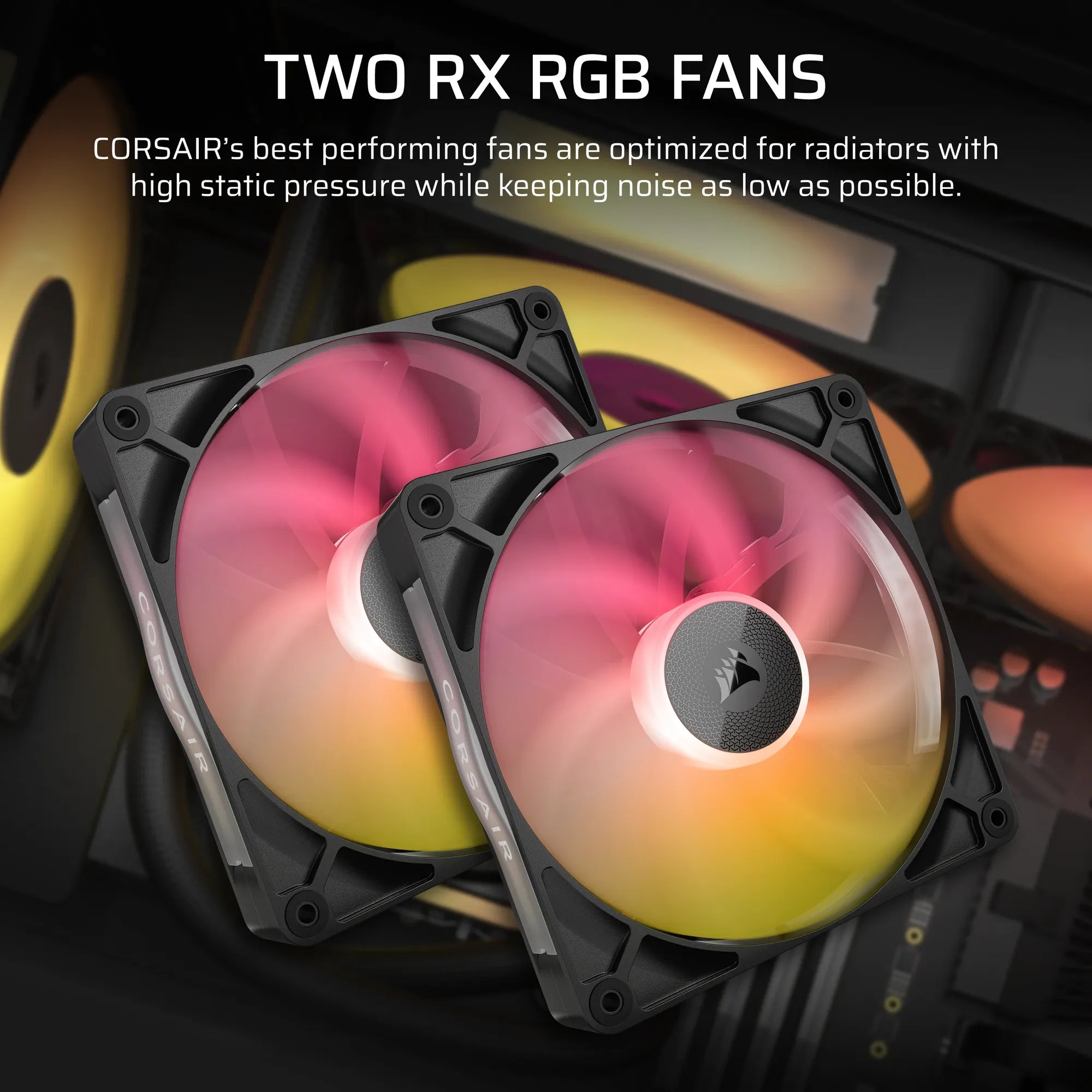 Corsair iCUE LINK TITAN 280 RX RGB Liquid CPU Cooler - RX140 RGB Fans – Fits Intel® LGA 1851/1700; AMD® AM5/AM4. - image 3