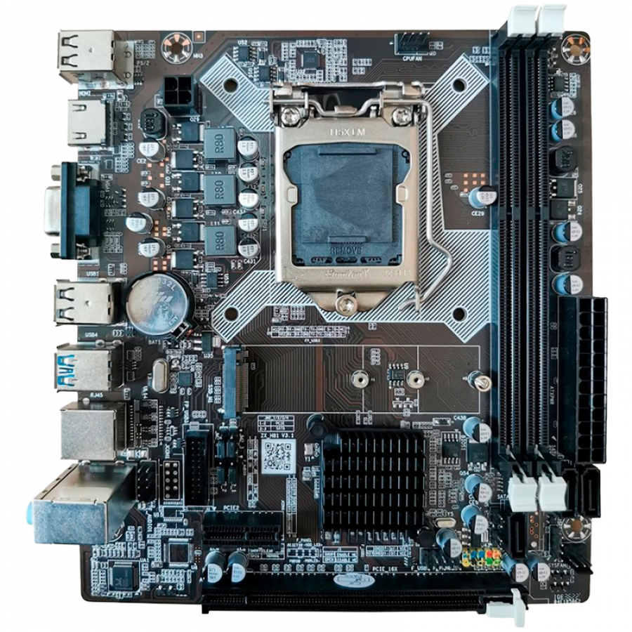 Arktek Intel H81 Chipset, Socket LGA1150, Dual Channel DDR3, Integrated Intel Graphics,2 x DDR3 Slots, Realtek 10/100/1000 Gigabit LAN, Realtek Audio