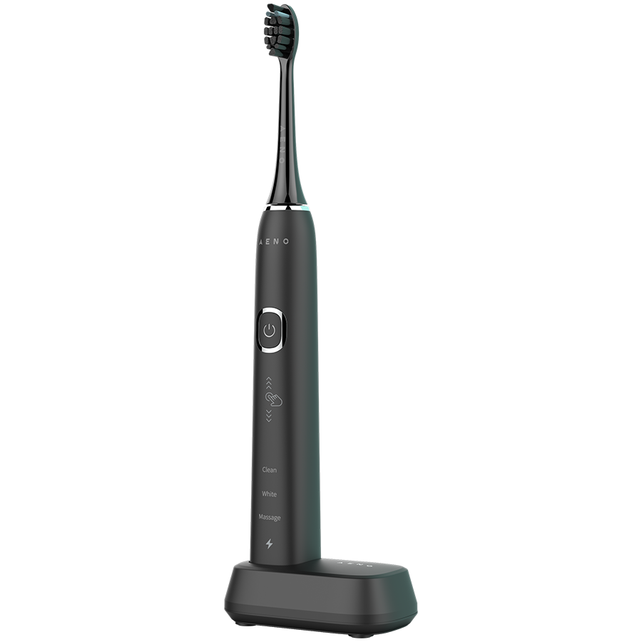 AENO DB4 Sonic Electric Toothbrush, 46000 RPM, 9 Modes, IPX7, Black