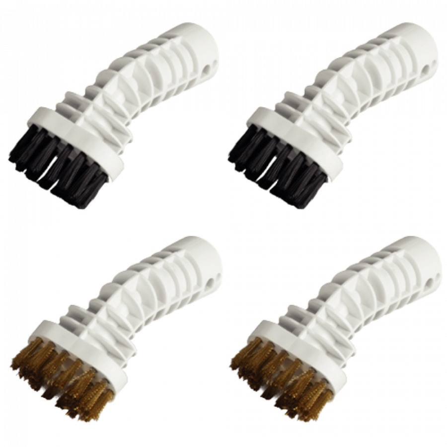 AENO Plastic & Metal Scraper Brush Set for Steam Mop SM1, 4 pcs