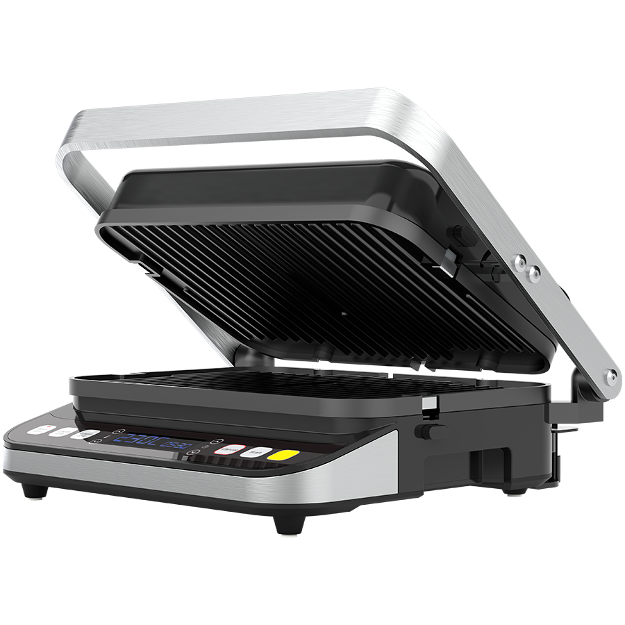 AENO EG1 Electric Grill, 2000W, 3 Modes, Timer, 320×220 mm, Black