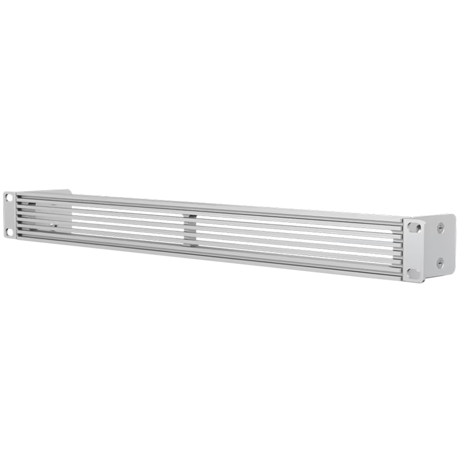 Ubiquiti Rack Mount OCD Panels UACC-Rack-Panel-Vented-1U Standalone insert that can be easily installed into an existing network equipment rack to create a clean, uniform aesthetic, 1U