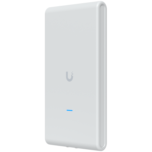 Ubiquiti U6-Mesh-Pro-EU Indoor/outdoor WiFi 6 AP with 4 spatial streams, an integrated super antenna, and a gigabit passthrough port
