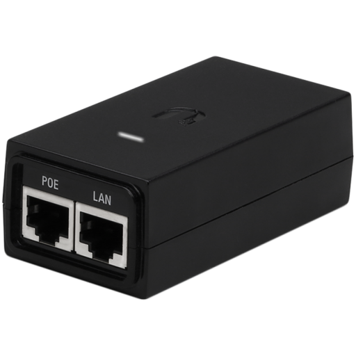 Ubiquity POE Injector, 24VDC, 30W, EU