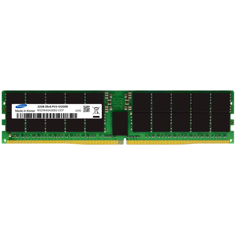 SAMSUNG 32GB DDR5 6400MHz CL52 ECC RDIMM 2Rx8
