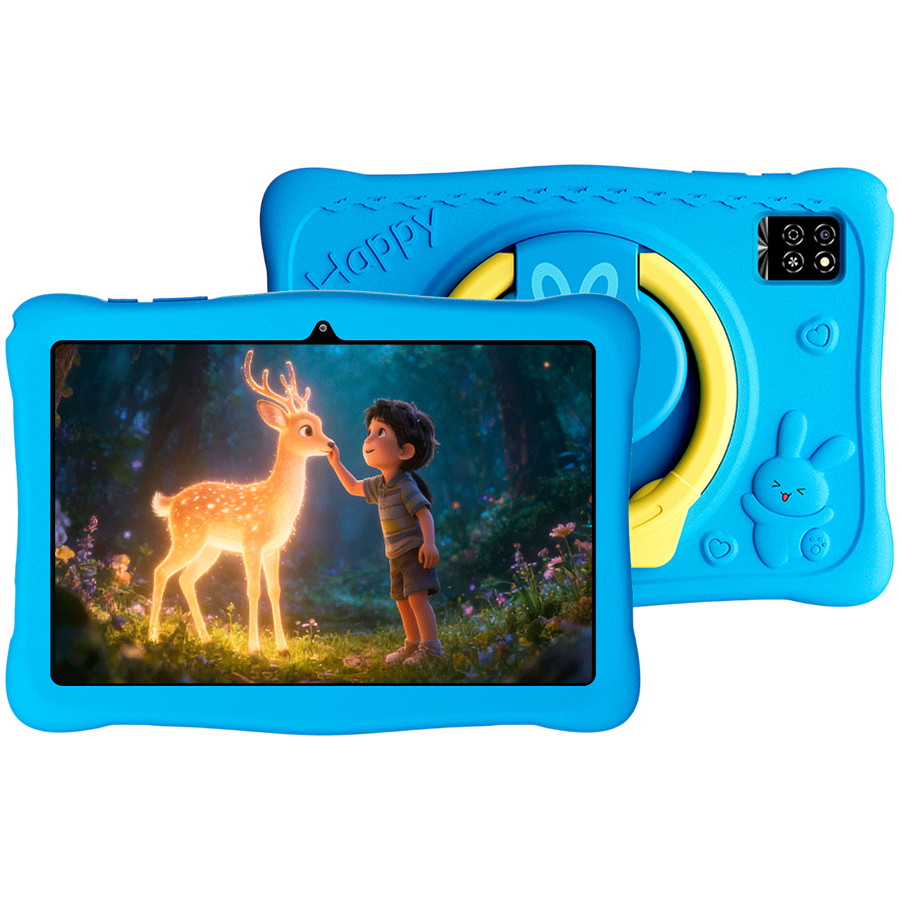 OSCAL KIDO 2 WiFi 10.1-inch HD IPS 800x1280 Quad-core T310 up to 2.0 GHz RAM 4GB ROM 64GB Cam Rear 8MP Front 5MP WiFi5 BT 5.0 Battery 6600mAh Android 16 Bunny Blue