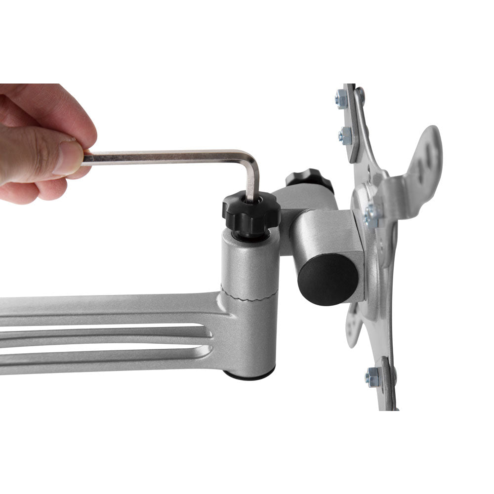 13 – 43 INCH LOCKABLE ALUMINIUM FULL-MOTION RV TV MOUNT WITH EXTENDED VESA