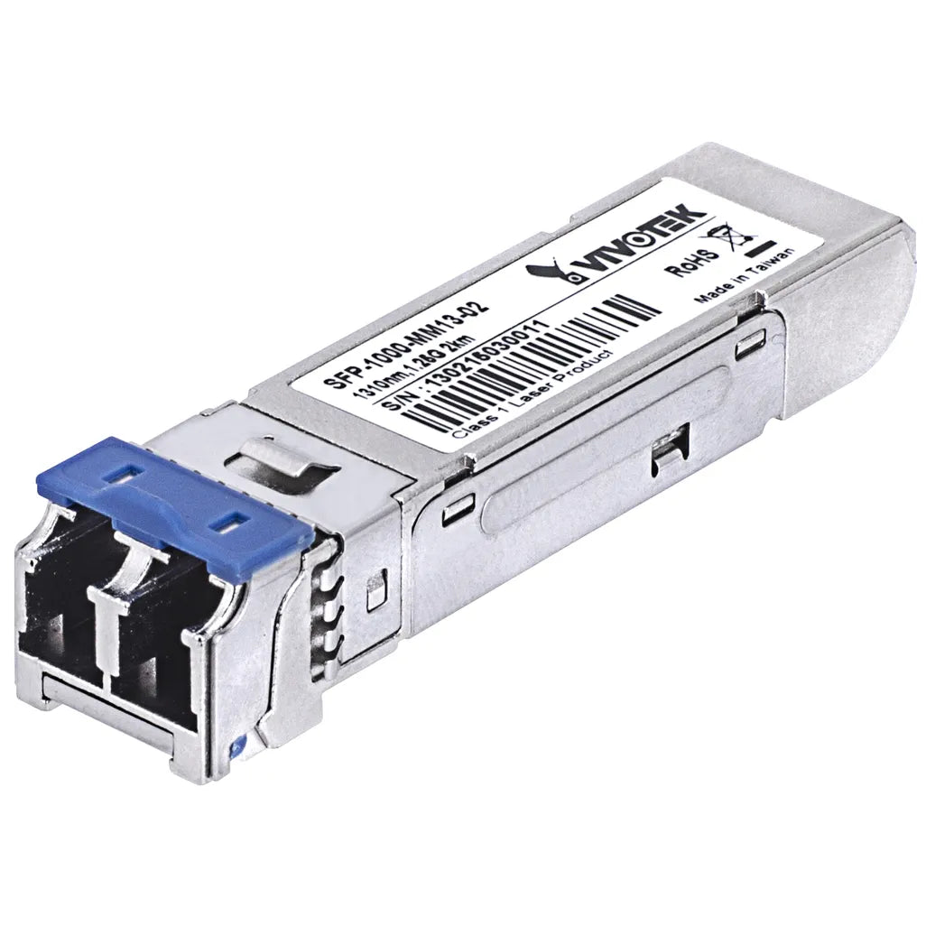 VIVOTEK SFP-1000-SM13-10I, Fiber optic, 1250 Mbit/s, SFP, LC, 9/125 µm, 10000 m