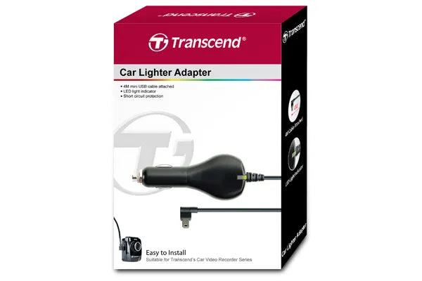 TRANSCEND CAR LIGHTER ADAPTER FOR DRIVEPRO - MICRO-USB - image 2