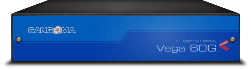 Sangoma - Vega 60 4 FXS Analog Gateway, connecting VoIP and PSTN. Connects directly to PSTN