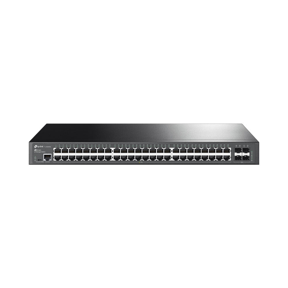 TP-LINK JETSTREAM TL-SG3452 | 48-PORT GIGABIT L2 MANAGED SWITCH WITH 4 SFP SLOTS