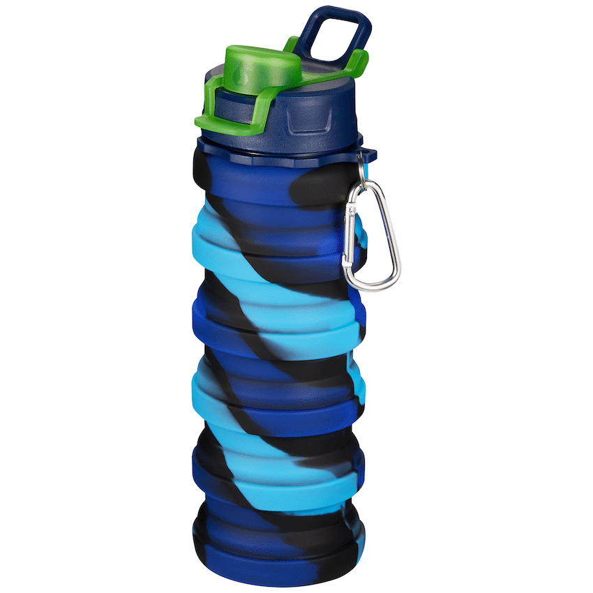 Quest Hydro-Pop Bottle 500ml - Multi Blue - image 2