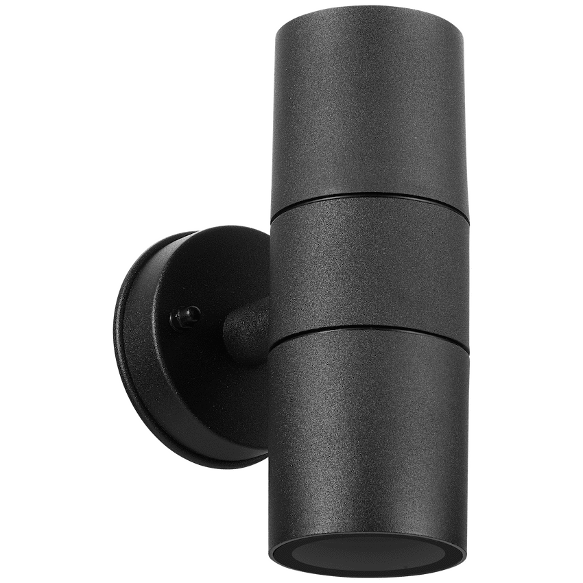 Ellies Ash Series AC dual beam wall light - Nylon Carbon Fiber - GU10 Base- BK - image 2