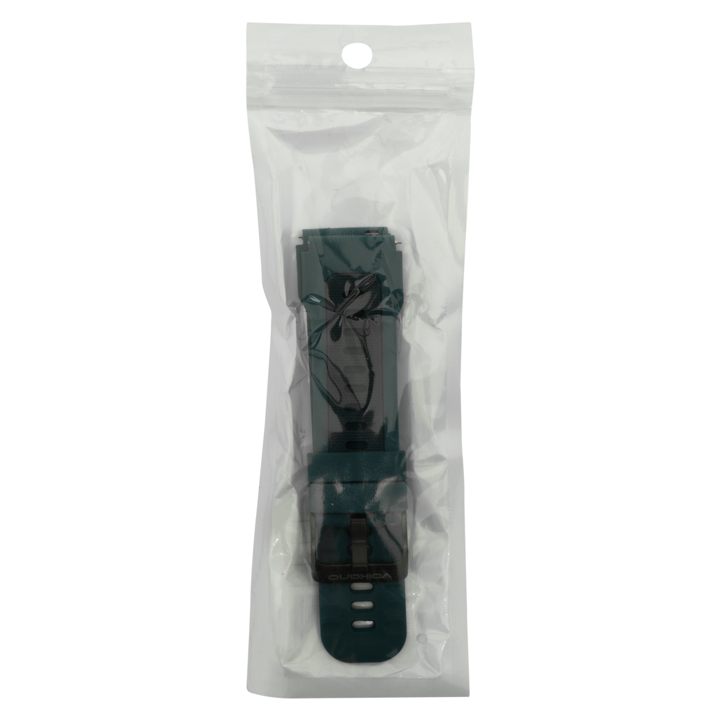 Universal Silicone 22mm Watch Strap - Blue