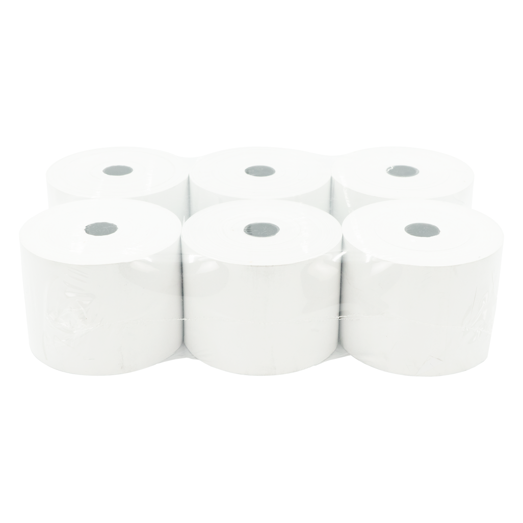 Thermal till rolls 57mmx76mm - Pack of 6