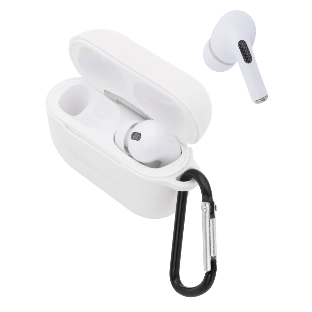 Amplify Note X Series TWS Earphones - White Case + White Cover