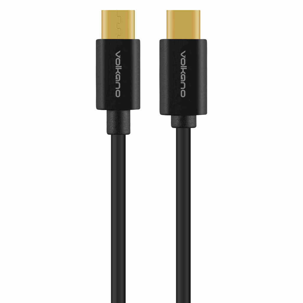 Volkano Connect C Type-C to Micro USB Cable M/M 0.75m