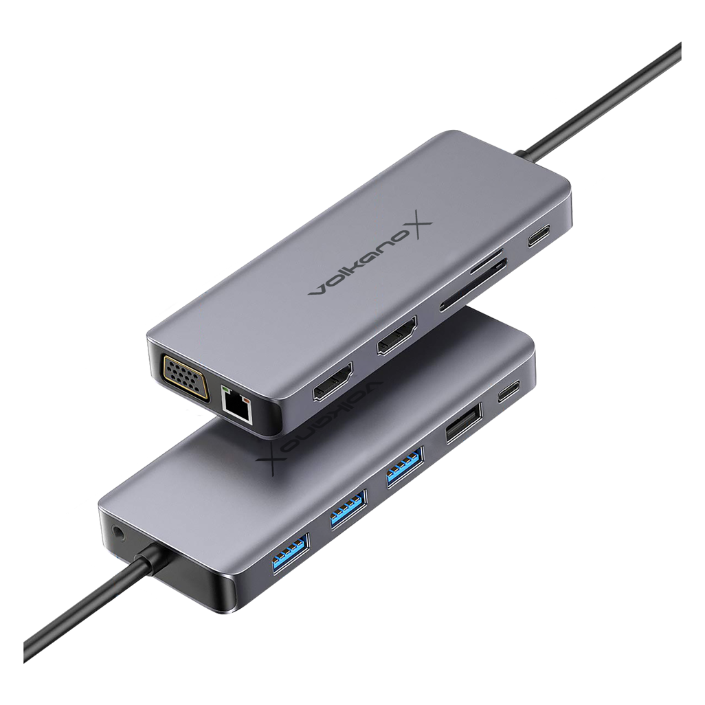 VolkanoX Core Multi Duo 13-in-1 Type-C Hub