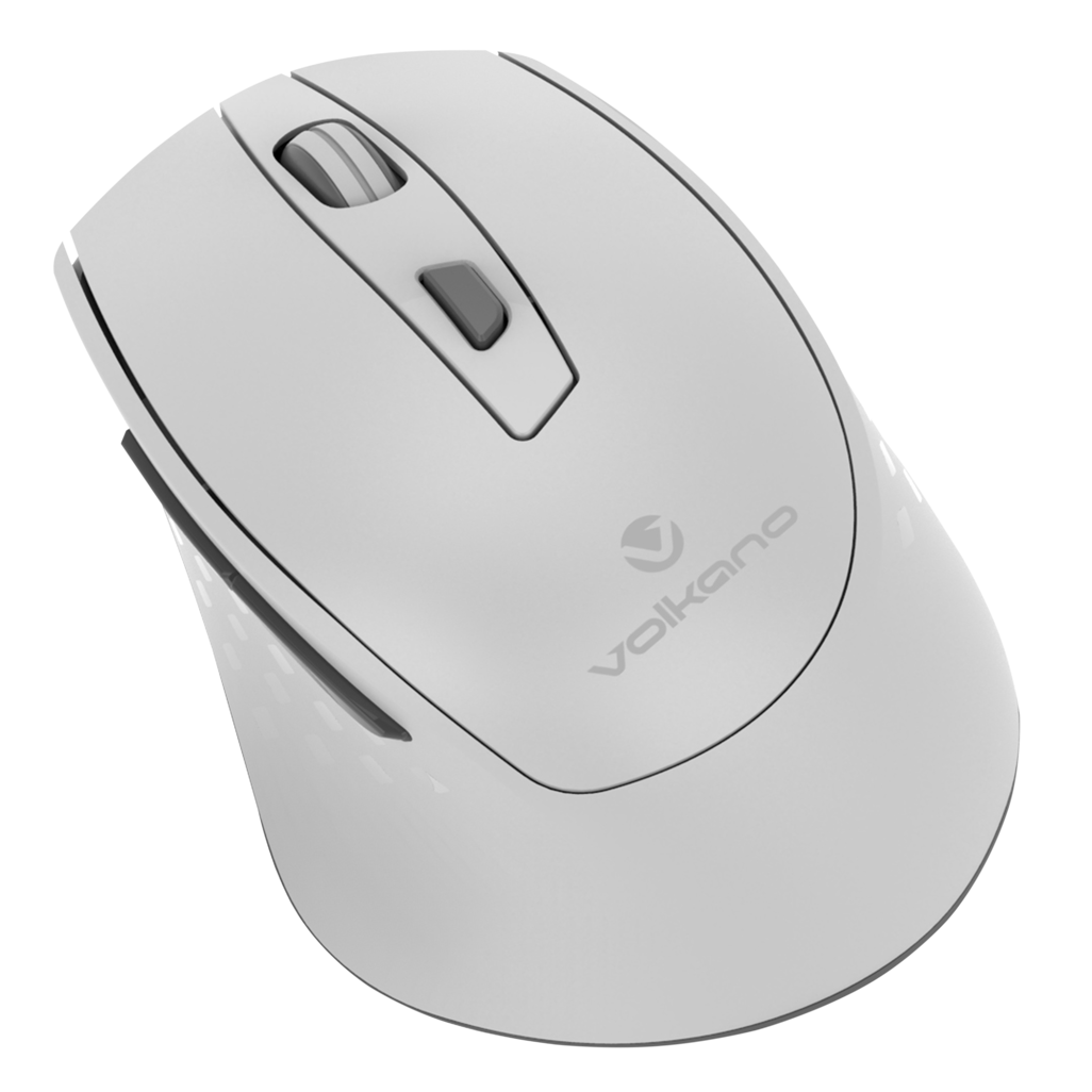 Volkano Chrome Series Wireless Mouse - Gray