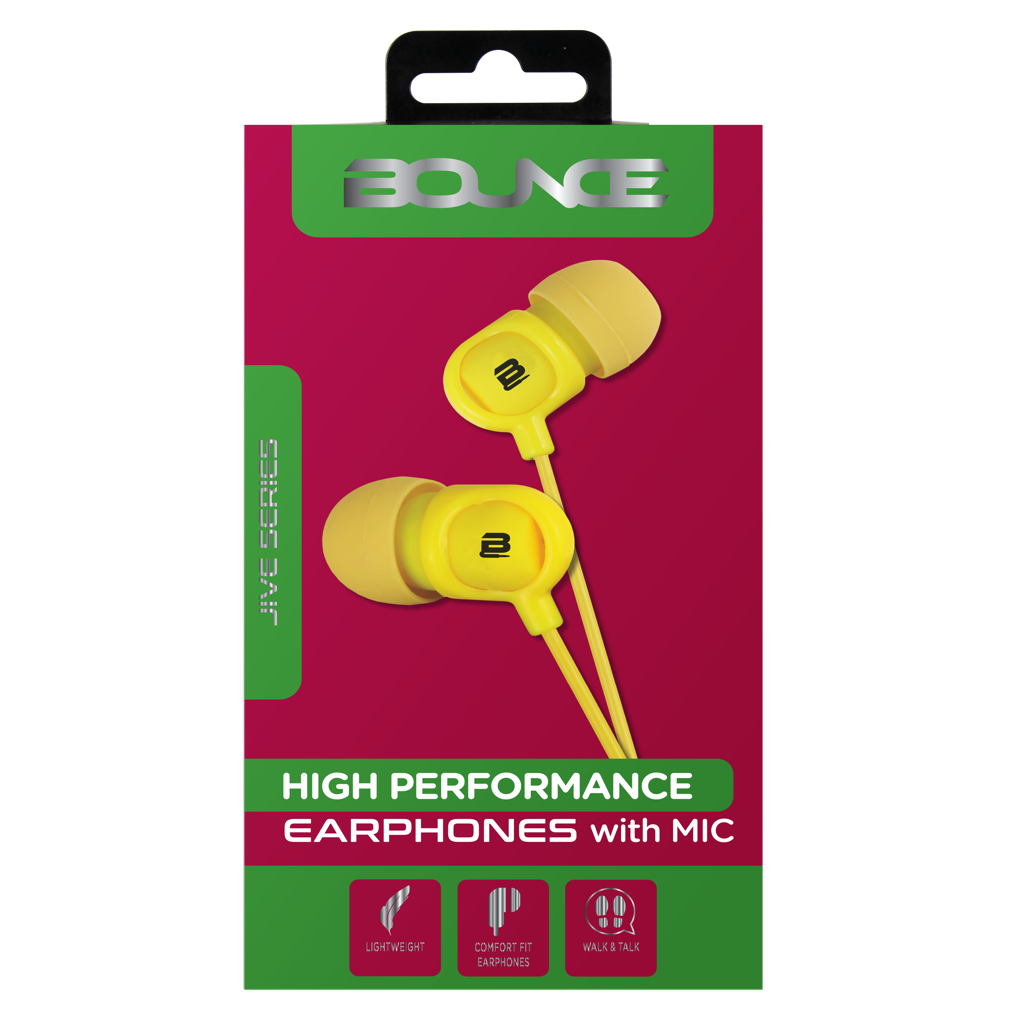 Bounce Jive with Mic - Yellow