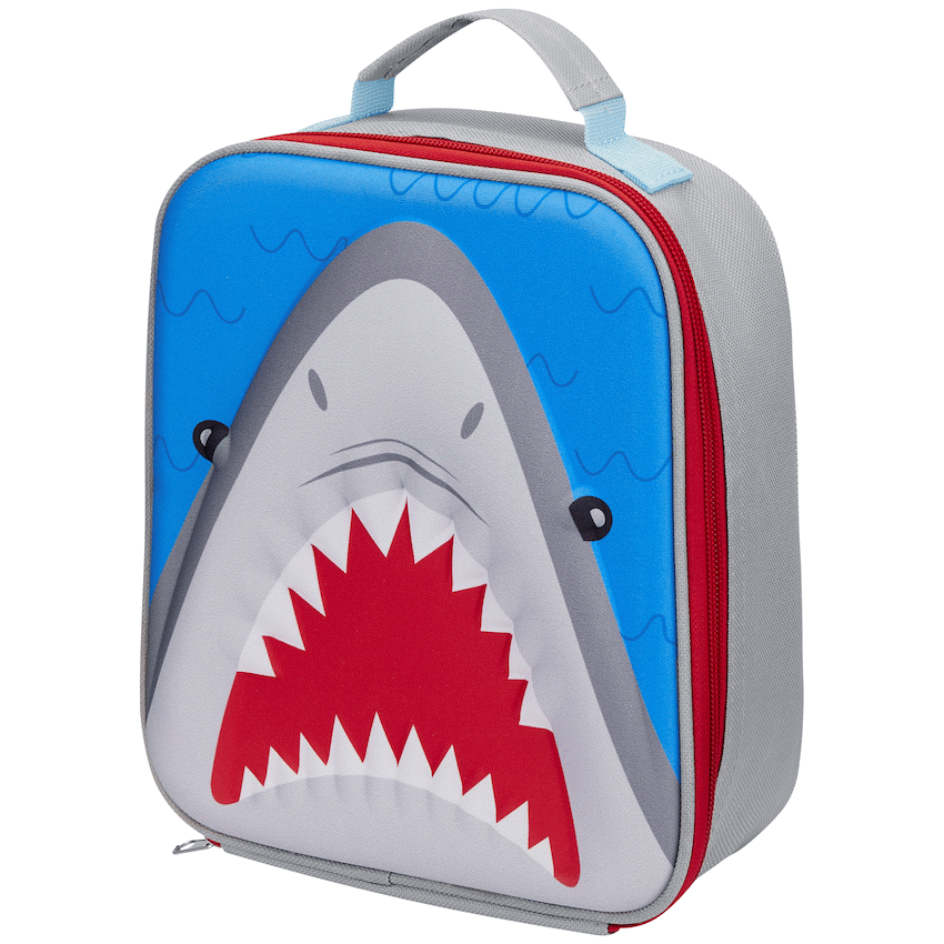 Quest Shark 3D EVA Lunch Bag - Grey - image 2