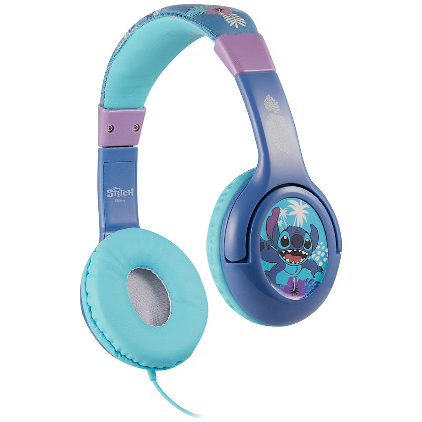 Disney Stitch Padded Auxiliary Headphones - image 2