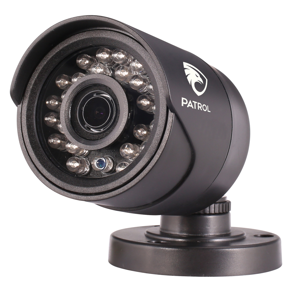 Patrol 1080P Bullet Camera - Black