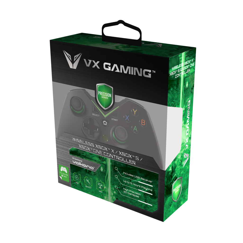 VX Gaming Precision Series Xbox One Wireless Controller - Black