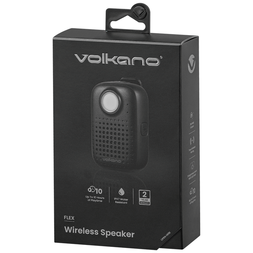 Volkano Flex Bluetooth Wireless Speaker - Black - image 2