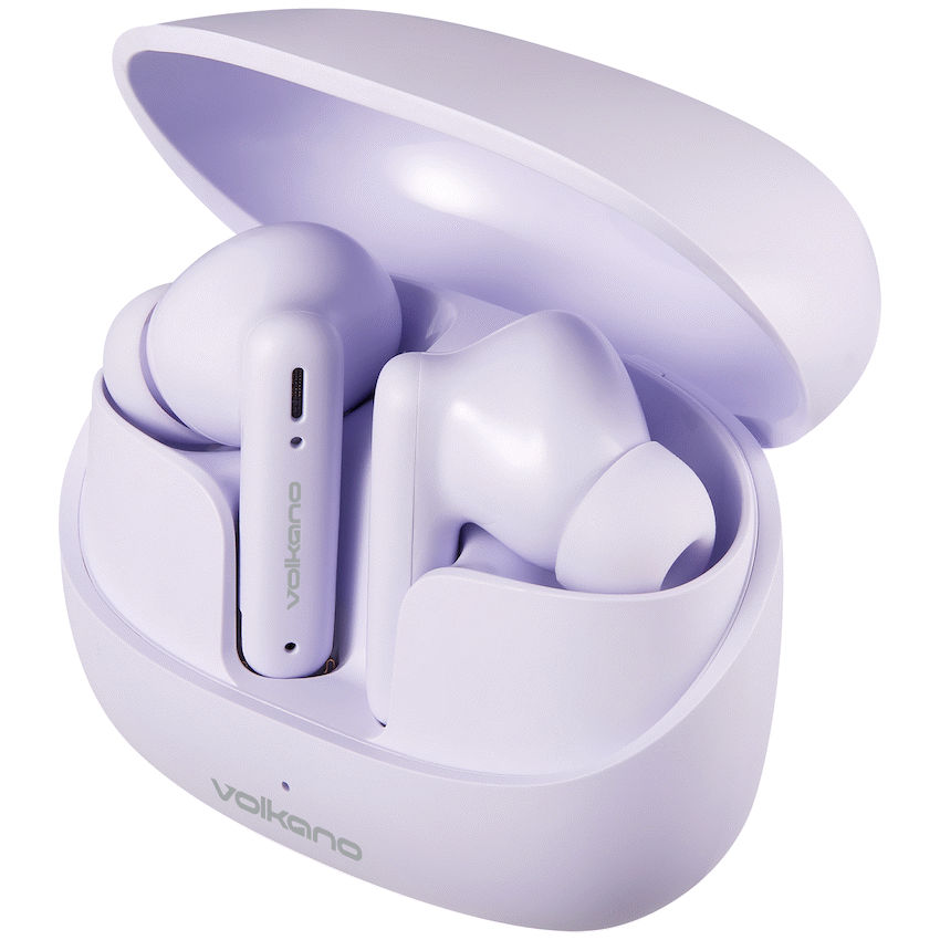 Volkano Jupiter Series TWS Earphones - Pastel Purple - image 2