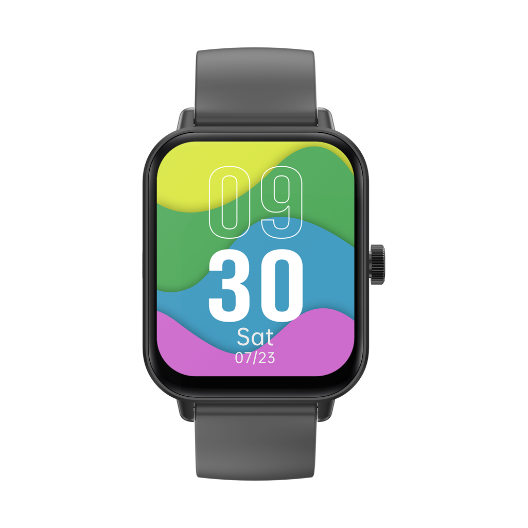 Volkano Chroma Series Smartwatch with Dark Grey Strap