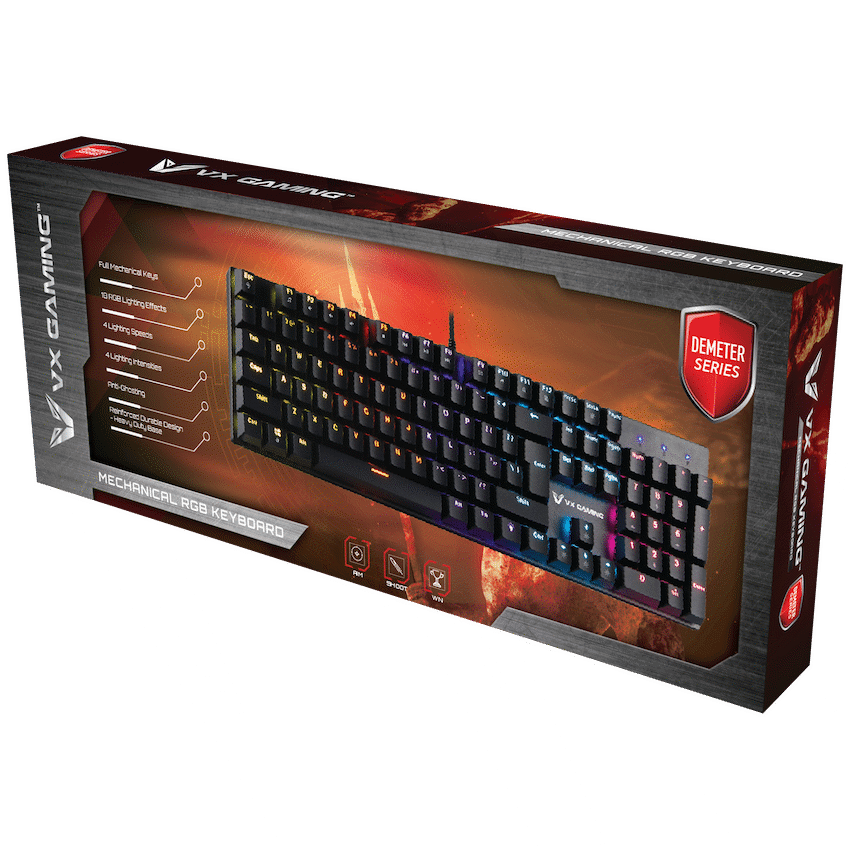 VX Demeter Series Mechanical Keyboard with Full RGB Lighting - image 2