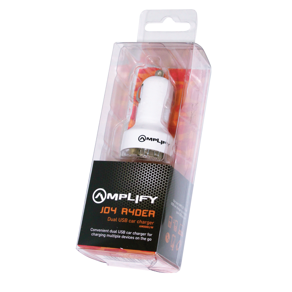 Amplify Dual USB Charger - Joy Ryder