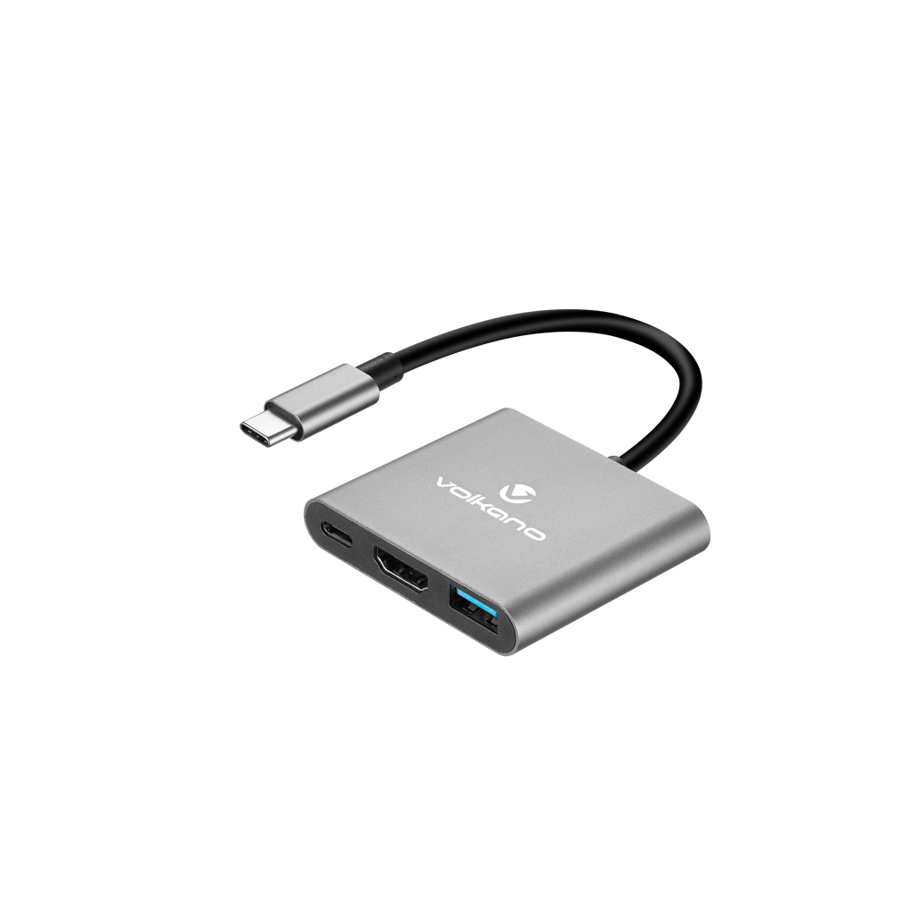 Volkano Expand series 3-in-1 Type-C Hub