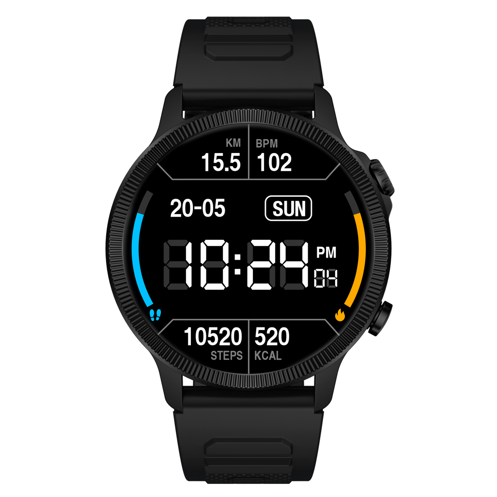 Volkano Active Tech Adrenaline series GPS watch with heartrate