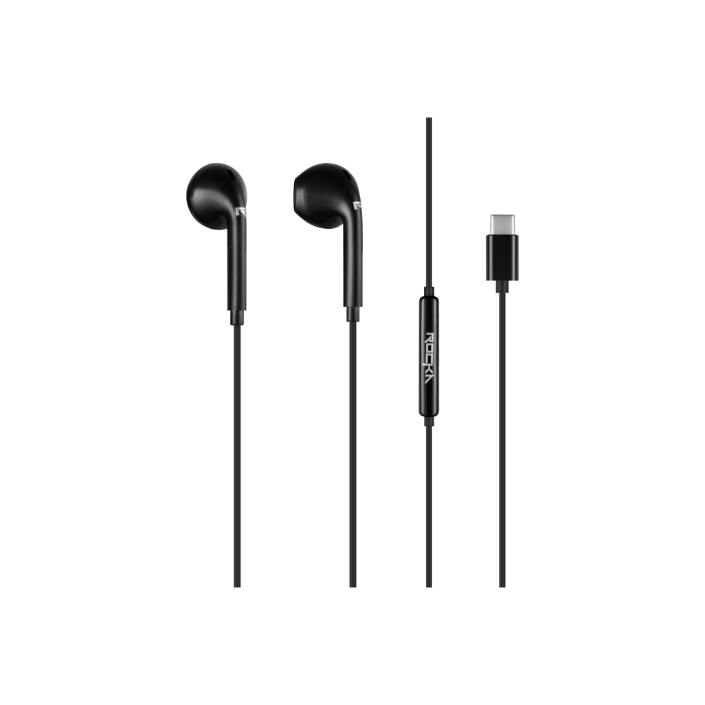 Rocka Ignite Series Type-C Earphone – Black