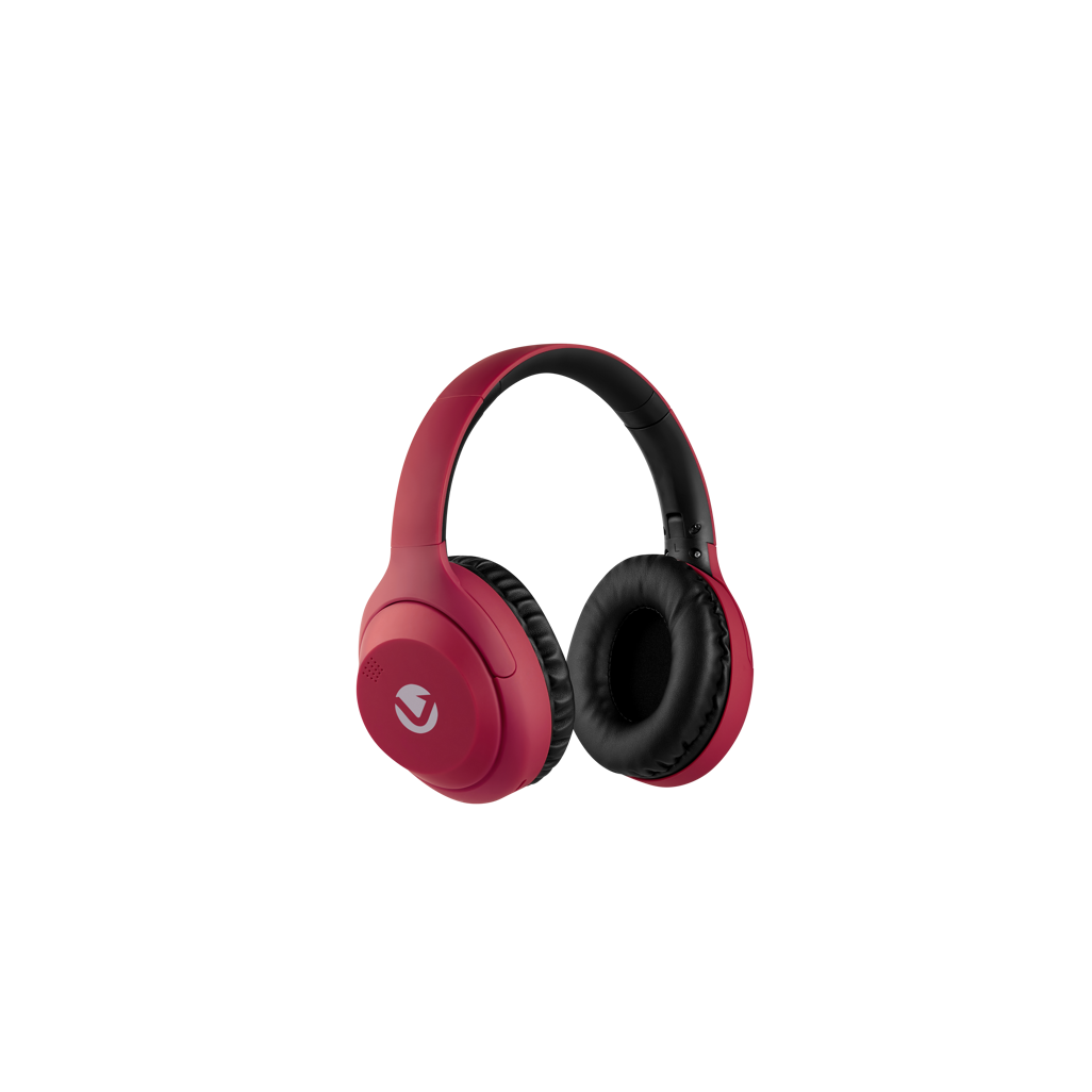 Volkano Cosmic 2.0 Series Bluetooth Headphones - Red