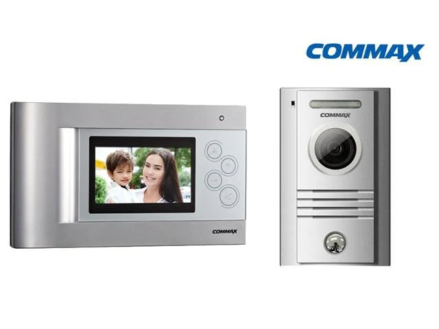 COMMAX 4.3 INCH VIDEO PHONE AND CAMERA KIT