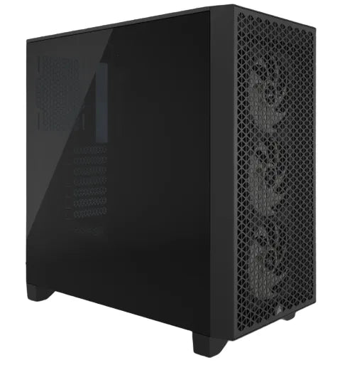 3000D RGB AIRFLOW Black Mid-Tower PC Case; 2x 3.5'' | 2x 2.5'' Drive Bays; Up to 360mm Radiator compatible; 3x 120mm fan incl - image 2