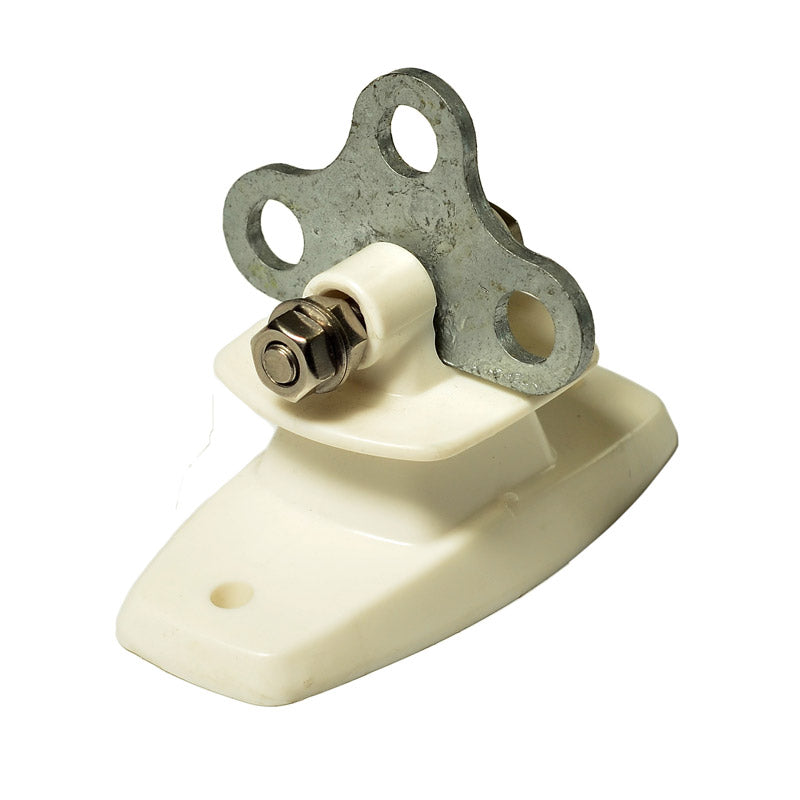 White 3-Way Gate Connector