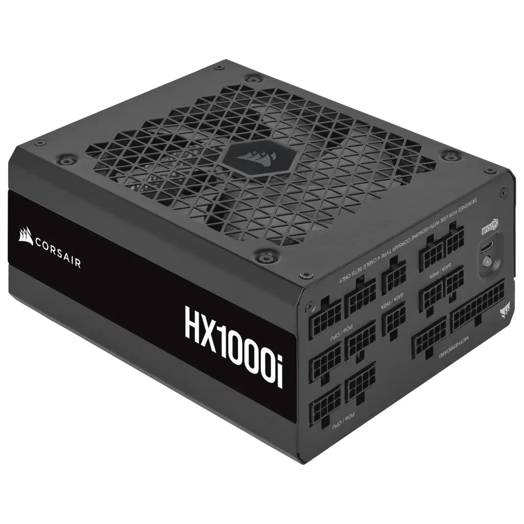 Corsair HX1000i — 1000 Watt 80 PLUS® Platinum; 10yr Warranty;ATX(1);EPS (3);PCI-E (4);4-Pin Peripheral (8);SATA (8);12VHPWR (1) - image 2