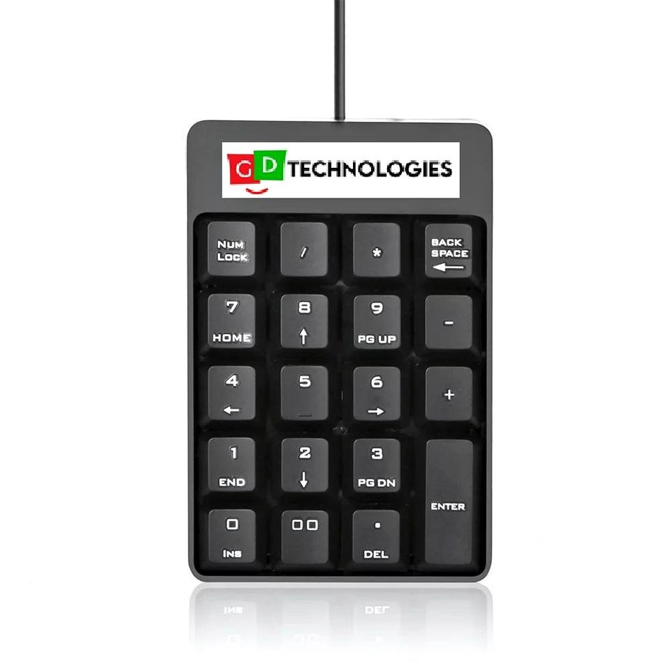 Numeric Keypad, USB Number Pad for Laptop Computer