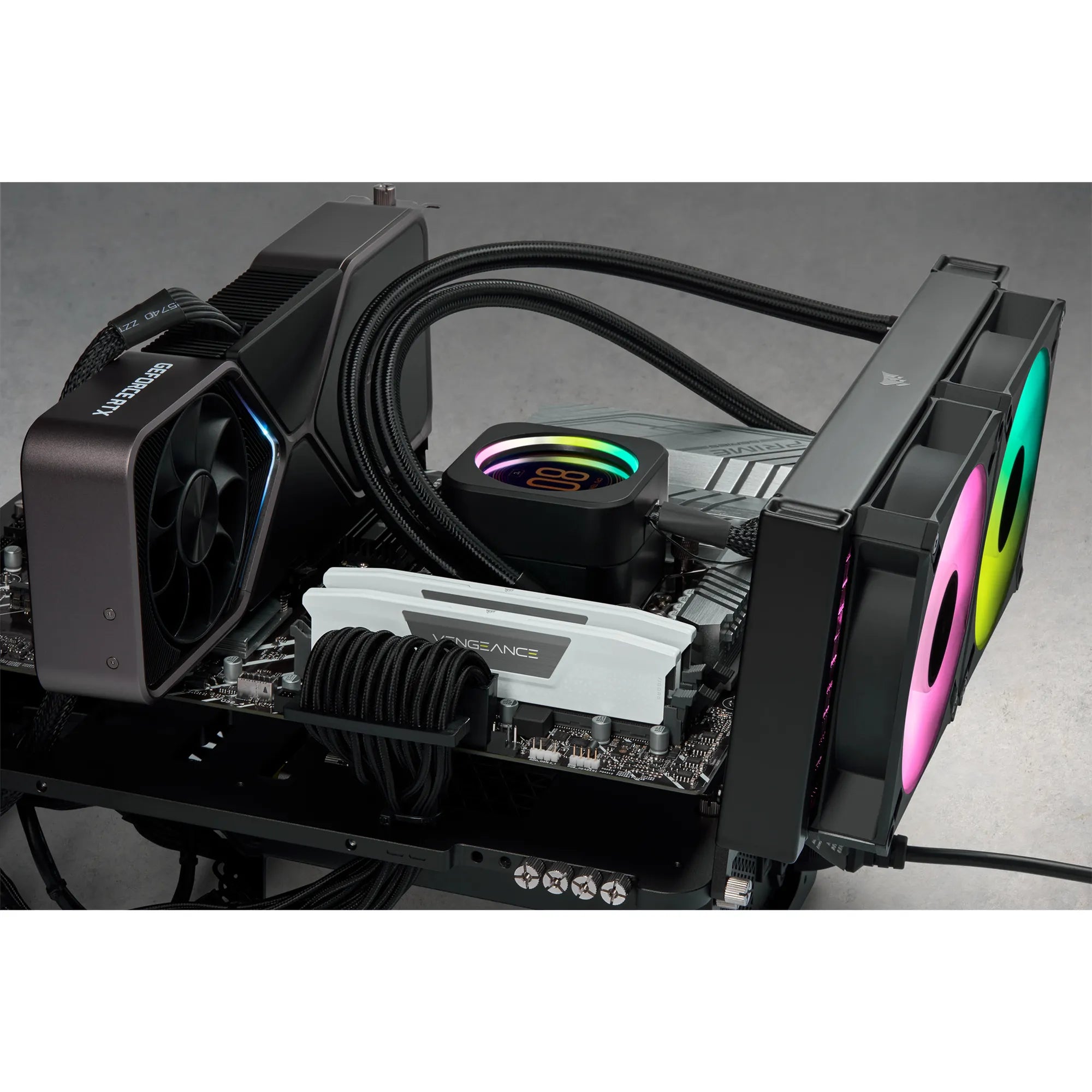 Corsair VENGEANCE® 32GB (2 x 16GB) DDR5 DRAM 5200 C40 Memory Kit; 40-40-40-77; 1.25V; Intel XMP White. . - image 3