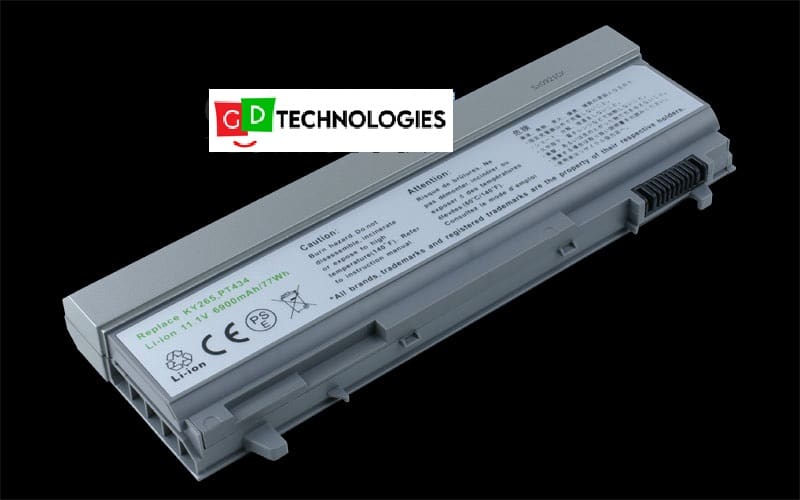 Dell Latitude E6400 11.1v 6600mah/73wh Replacement Battery