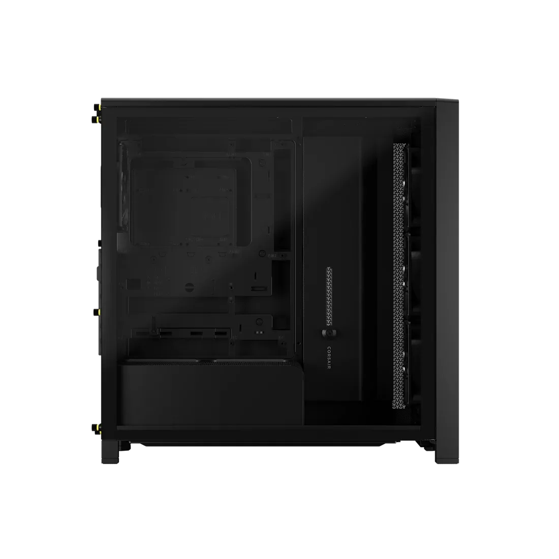 FRAME 4000D RS WOOD Modular High Airflow Mid-Tower PC Case; 4x RS Fans; Black & Walnut.