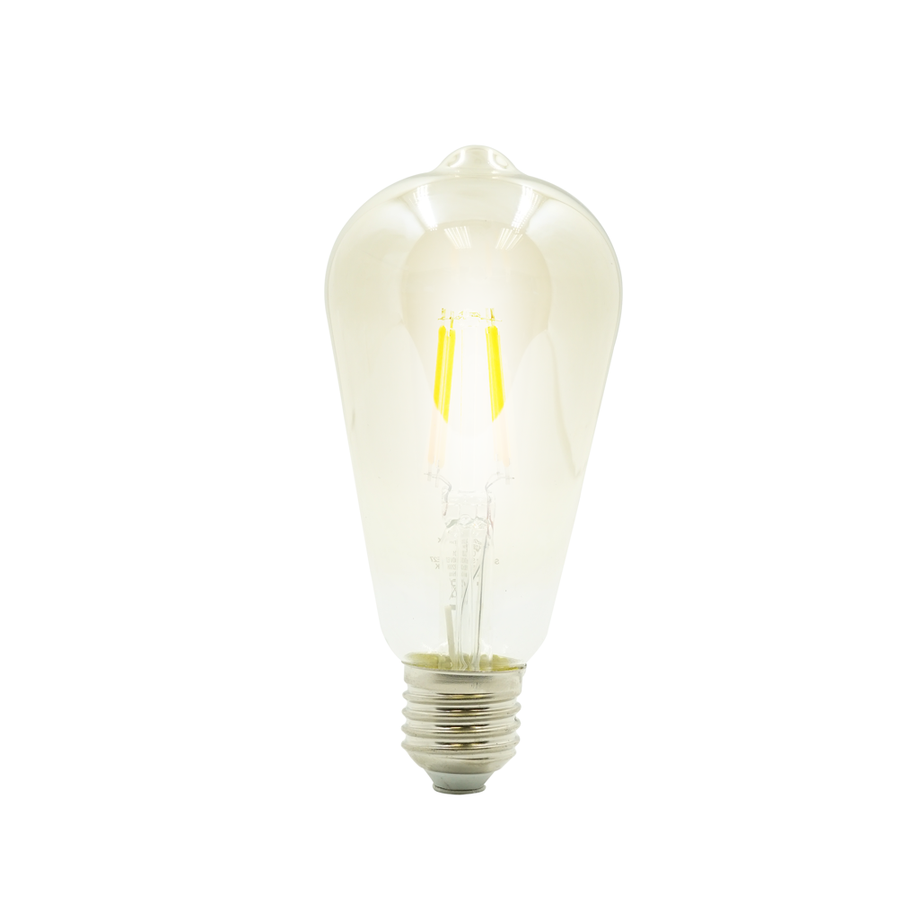 Smart WiFi Bulb 5W LED Amber Filament Vintage Screw