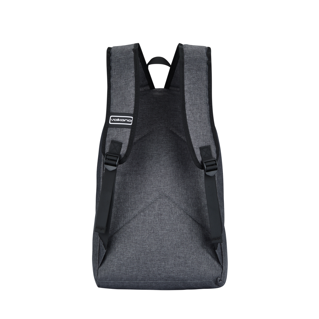 Volkano Distinct 15.6 Laptop Backpack - Grey Melange