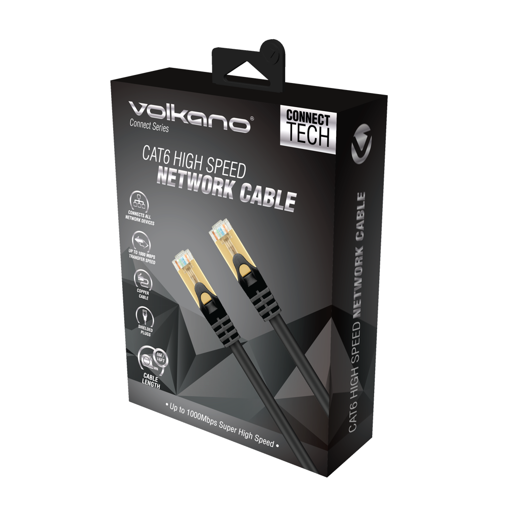 Volkano Connect Series CAT6 Network Cable 5m